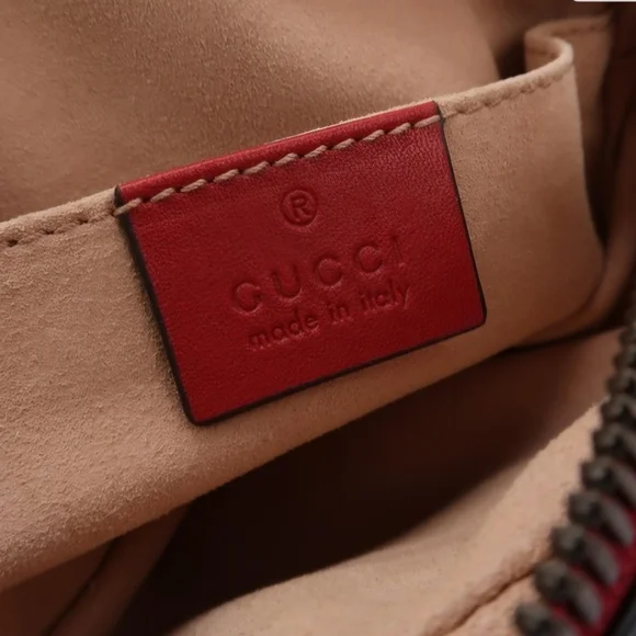 Gucci Red Quilted Belt Bag